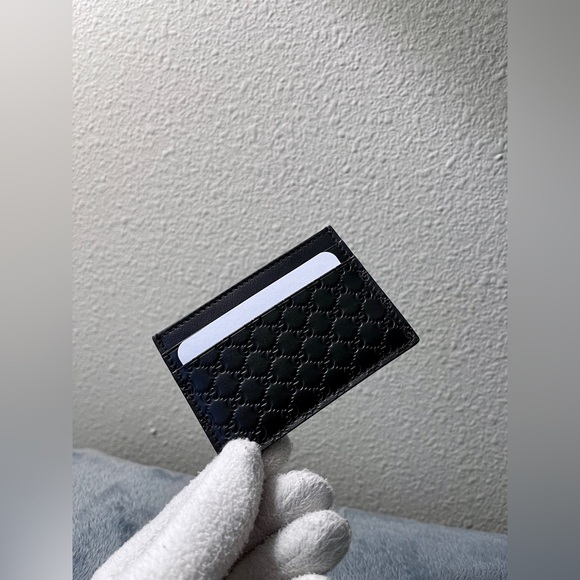 BRAND NEW Gucci Guccissima Brown Card Case - Picture 5 of 10
